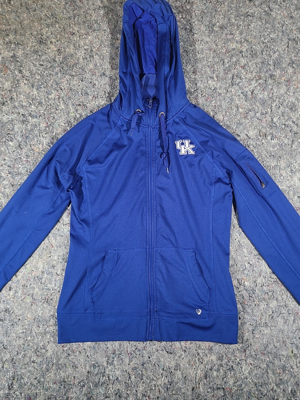 Colosseum Kentucky Wildcats UK Full Zip Performance Hoodie Large